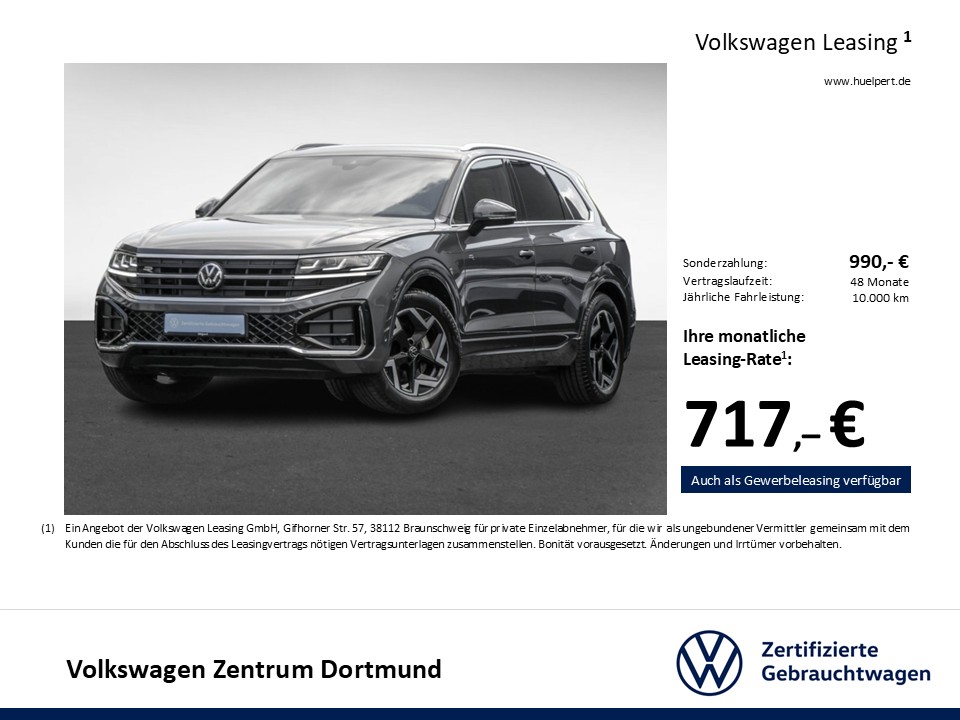 Volkswagen Touareg V6 R-LINE NEUES MODELL AHK CAM ACC LM19