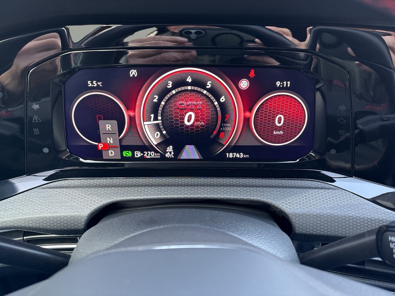 Volkswagen Golf VIII 2.0 GTI BLACK STYLE MATRIXLED 19" NAVI