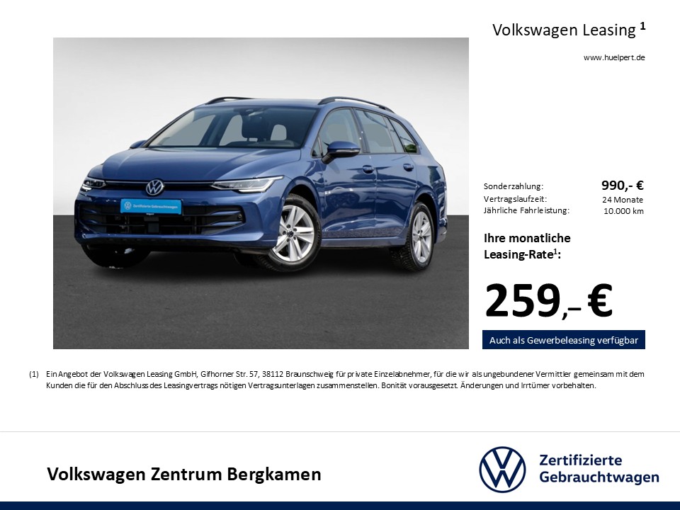 Volkswagen Golf Variant VIII 1.5 eTSI LIFE FACELIFT ACC