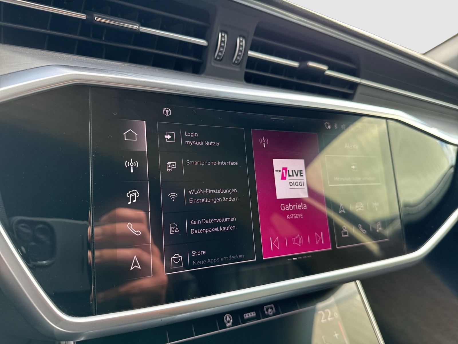 Audi S6 Avant Q. BLACKPAK B&O KAMERA ALU21" NAVI