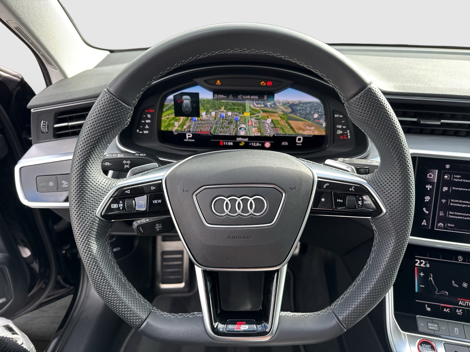 Audi S6 Avant Q. BLACKPAK B&O KAMERA ALU21" NAVI