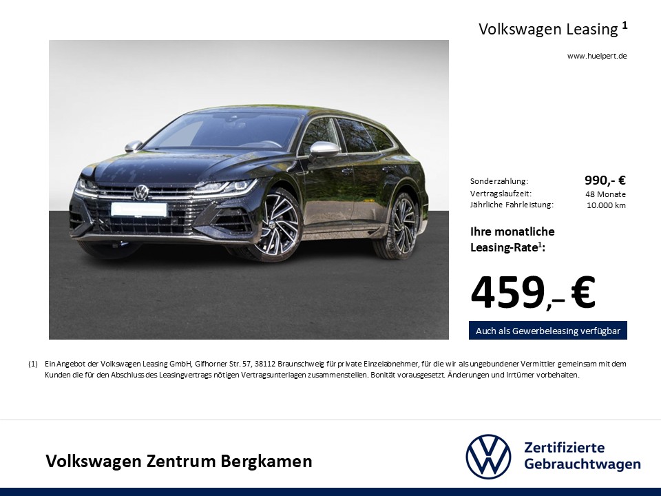 Volkswagen Arteon Shooting Brake 2.0 R 4X4 LEDER AHK LM19