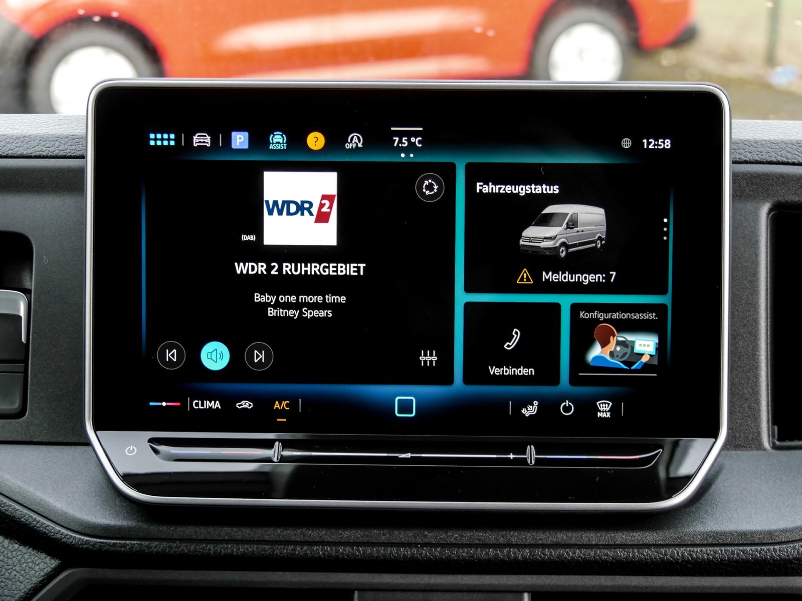 Volkswagen Crafter 35 HD LR CARPLAY CAM AHK-VORB.