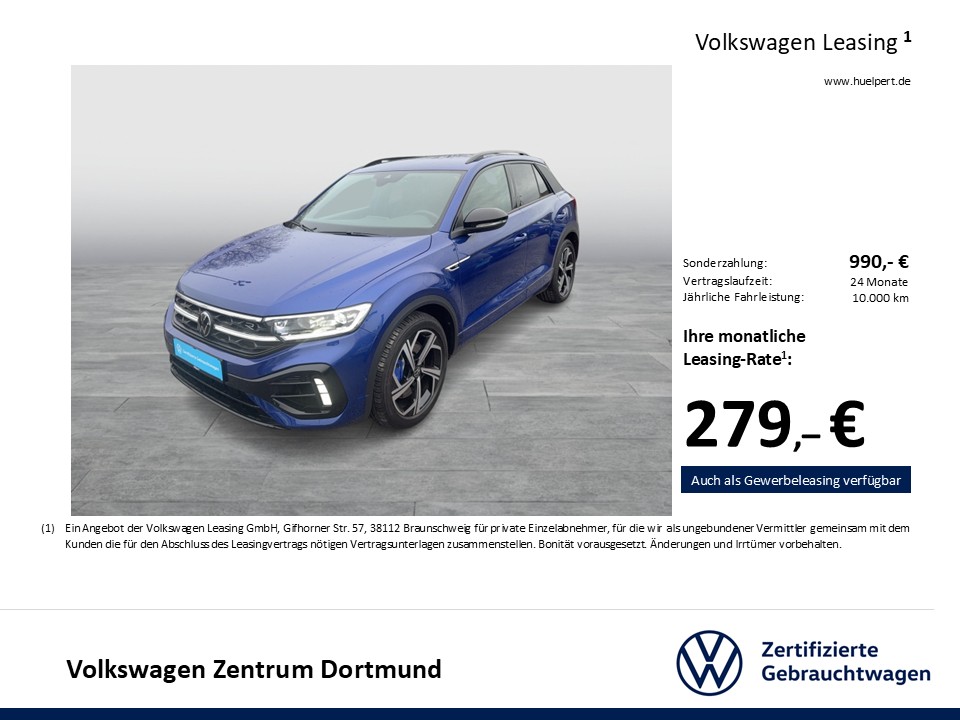 Volkswagen T-Roc 2.0 R BLACK STYLE 4X4 CAM ACC LM18 NAVI