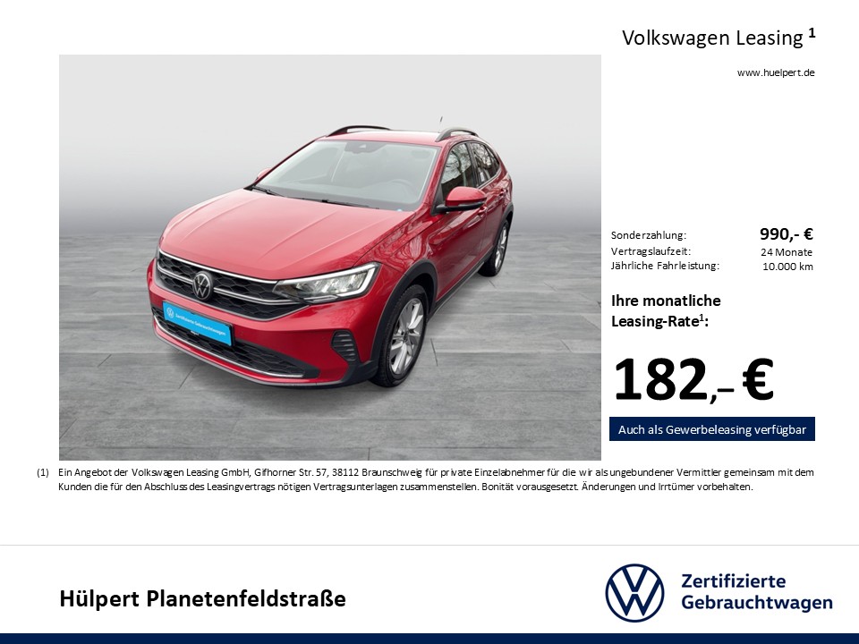 Volkswagen Taigo 1.0 MOVE CAM LM17 NAVI CARPLAY SITZHEIZUNG
