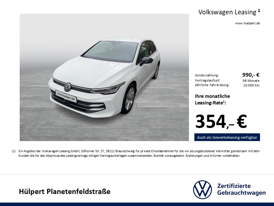 Volkswagen Golf VIII 1.5 HYBRID GOAL FACELIFT ACC LM17
