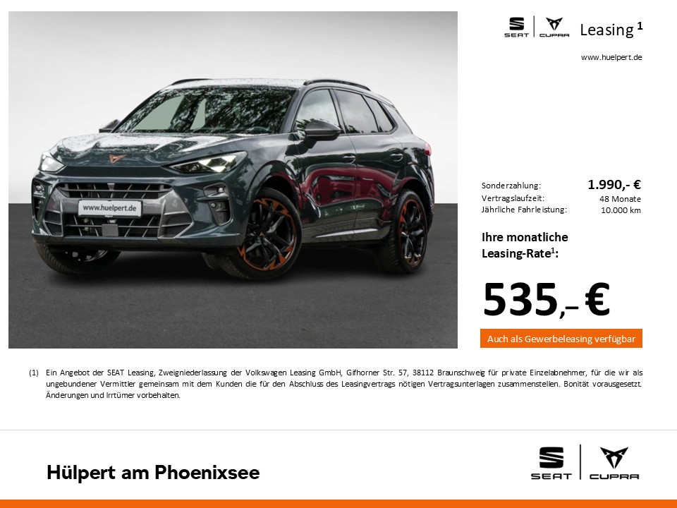Cupra Terramar 1.5 HYBRID VZ LEDER AHK 360CAM ACC LM20