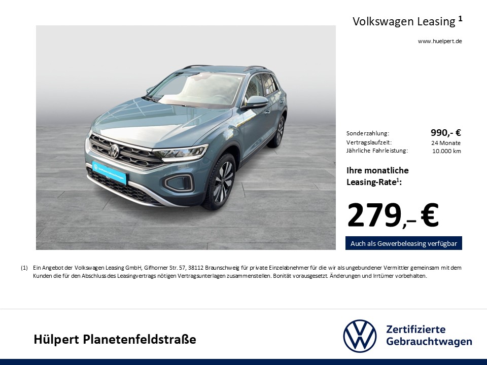 Volkswagen T-Roc 2.0 MOVE STANDHZ CAM ACC LM17 NAVI CARPLAY