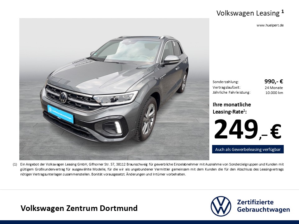 Volkswagen T-Roc 1.5 R-LINE ACC LM17 NAVI CARPLAY SITZHEIZ.