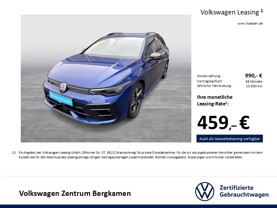 Volkswagen Golf Variant VIII R 4X4 FACELIFT AHK 360CAM LM18