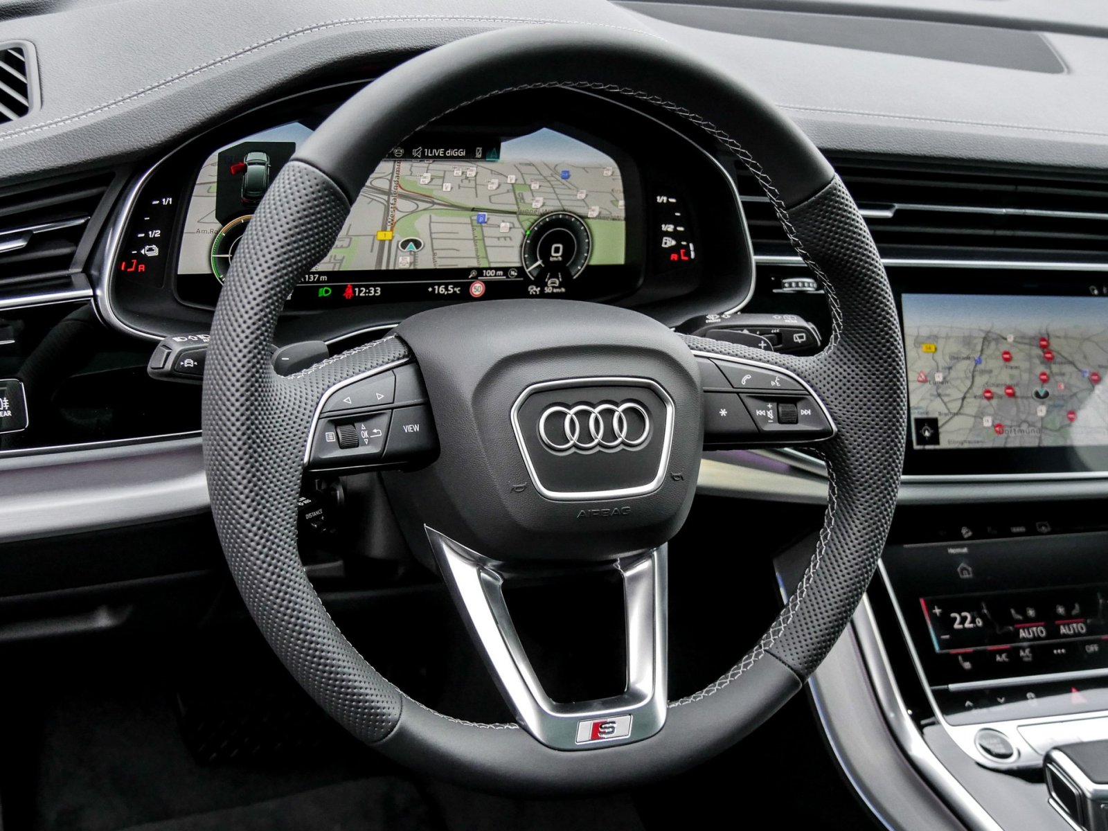 Audi Q7 60 TFSI e quattro S line AHK+Sound+Pano+Sonnenschutzverglasung+Allradlenkung+Sonnenschutzrollo