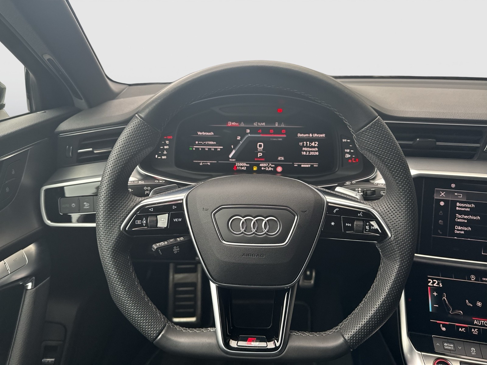 Audi S6 Avant Qu. BLACKPAK ALU20 eKLAPPE NAVI