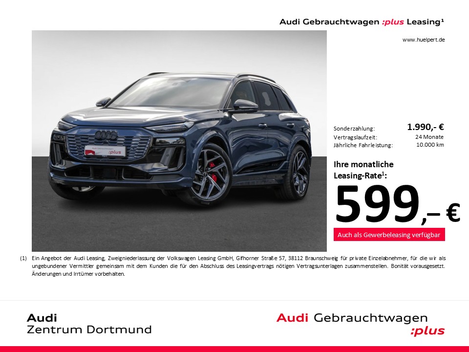 Audi SQ6 e-tron quattro PANO B&O AHK 360°CAM ACC LM21