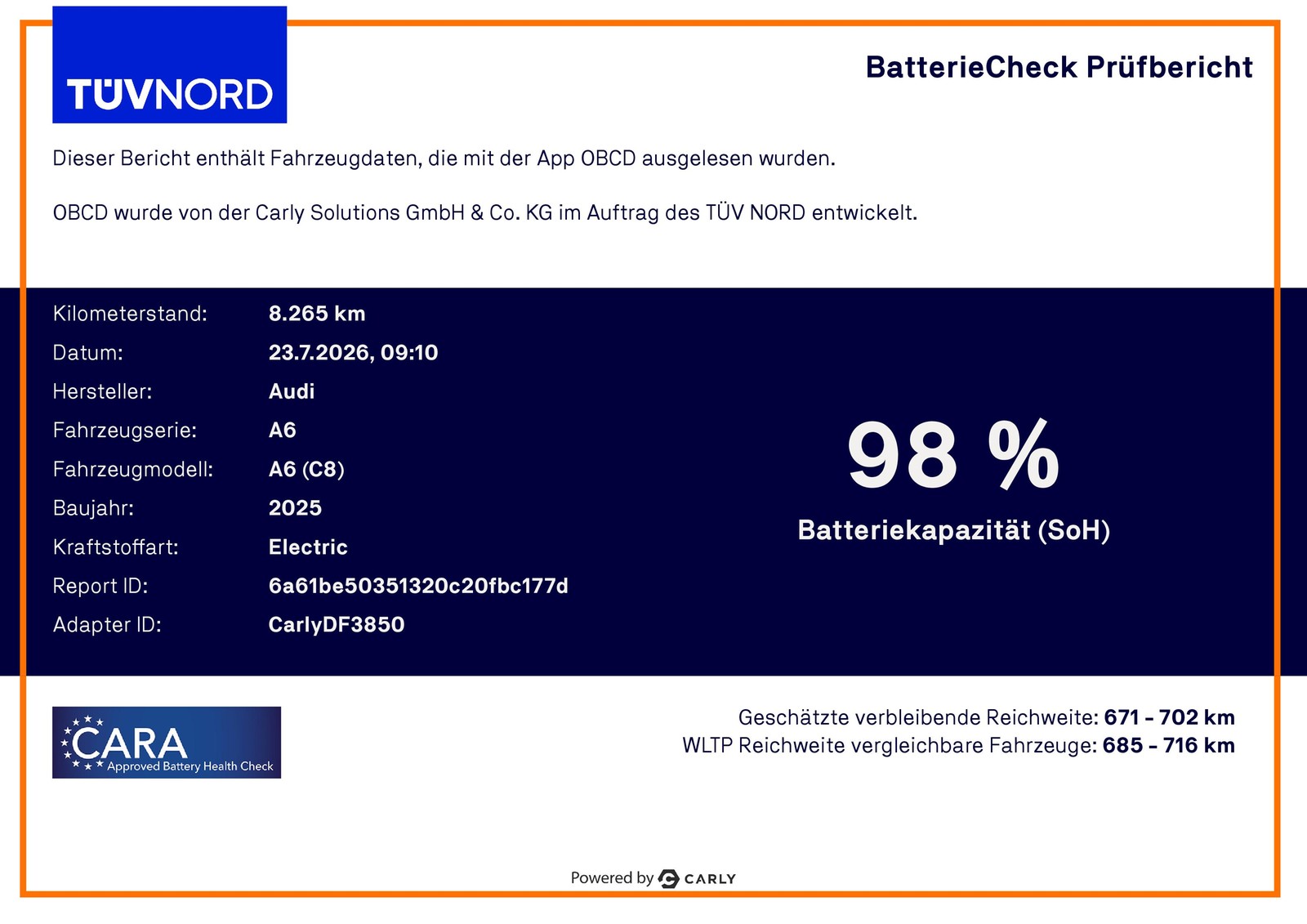 Audi A6 e-tron Avant quattro S LINE PANO B&O AHK LM21