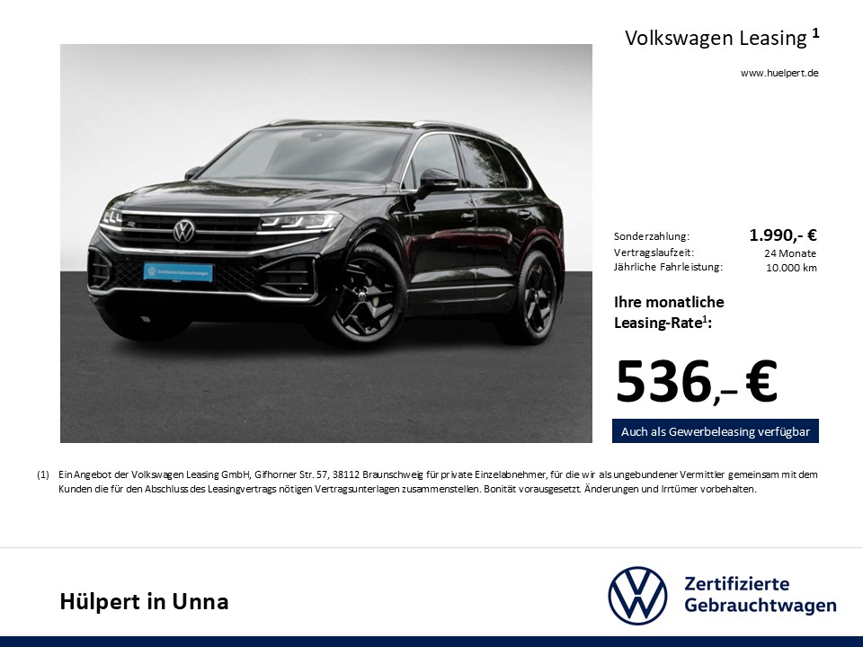Volkswagen Touareg V6 R-LINE NEUES MODELL AHK CAM ACC LM19