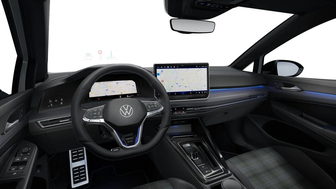 Volkswagen Golf VIII 1.5 HYBRID GTE BLACKSTYLE CAM ACC NAVI