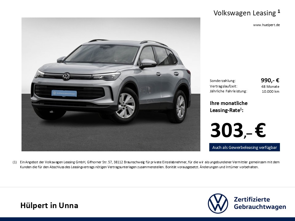 Volkswagen Tiguan 1.5 eTSI NEUES MODELL AHK CAM NAVI SITZHZ