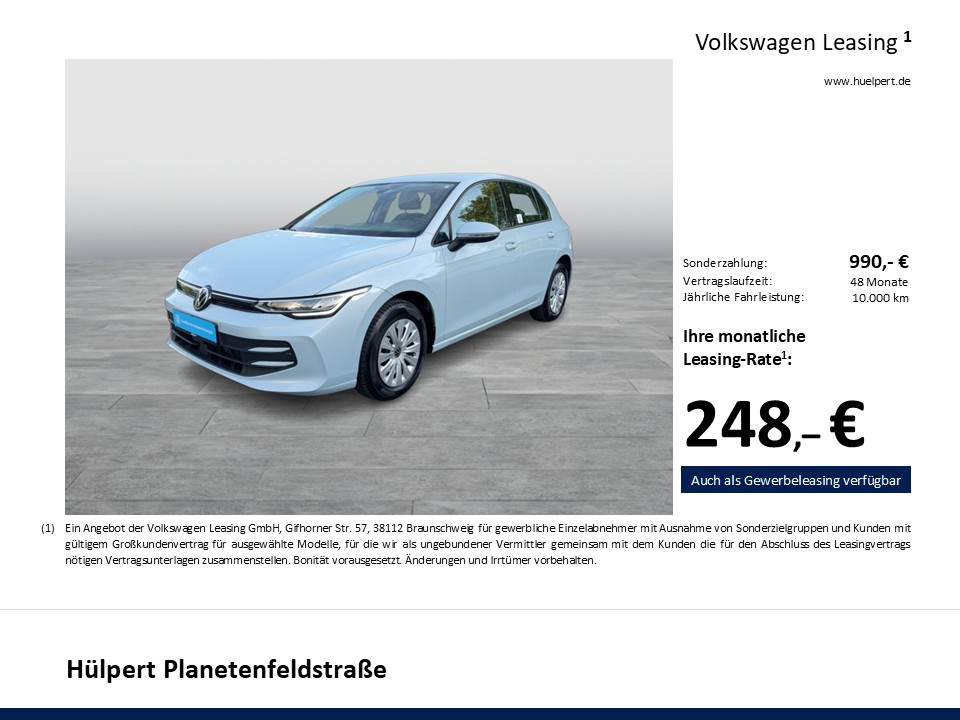 Volkswagen Golf VIII 2.0 FACELIFT CARPLAY SITZHEIZUNG LED