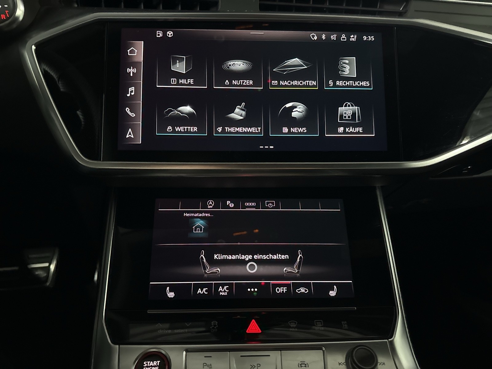 Audi RS 6 Avant Qu. STANDHZ. AHK 360°CAM ACC LM22