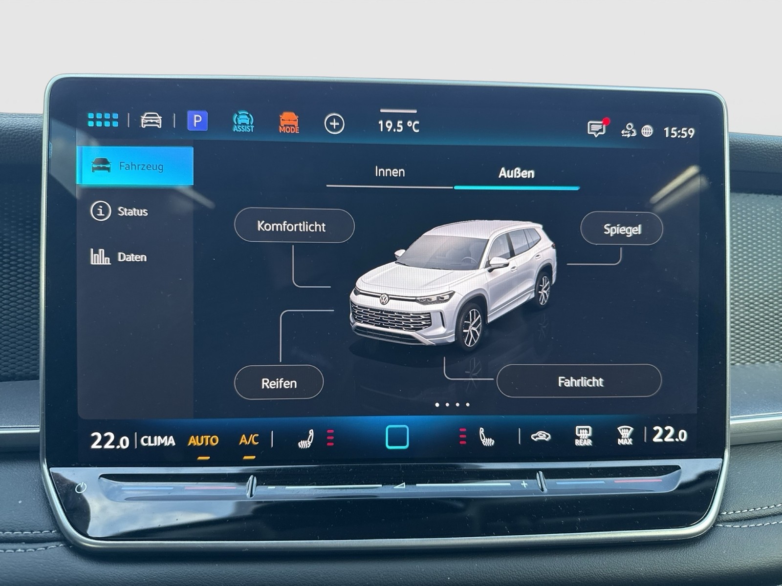 Volkswagen Tayron 2.0 LIFE CAM ACC EKLAPPE NAVI LM17 SITZHZ
