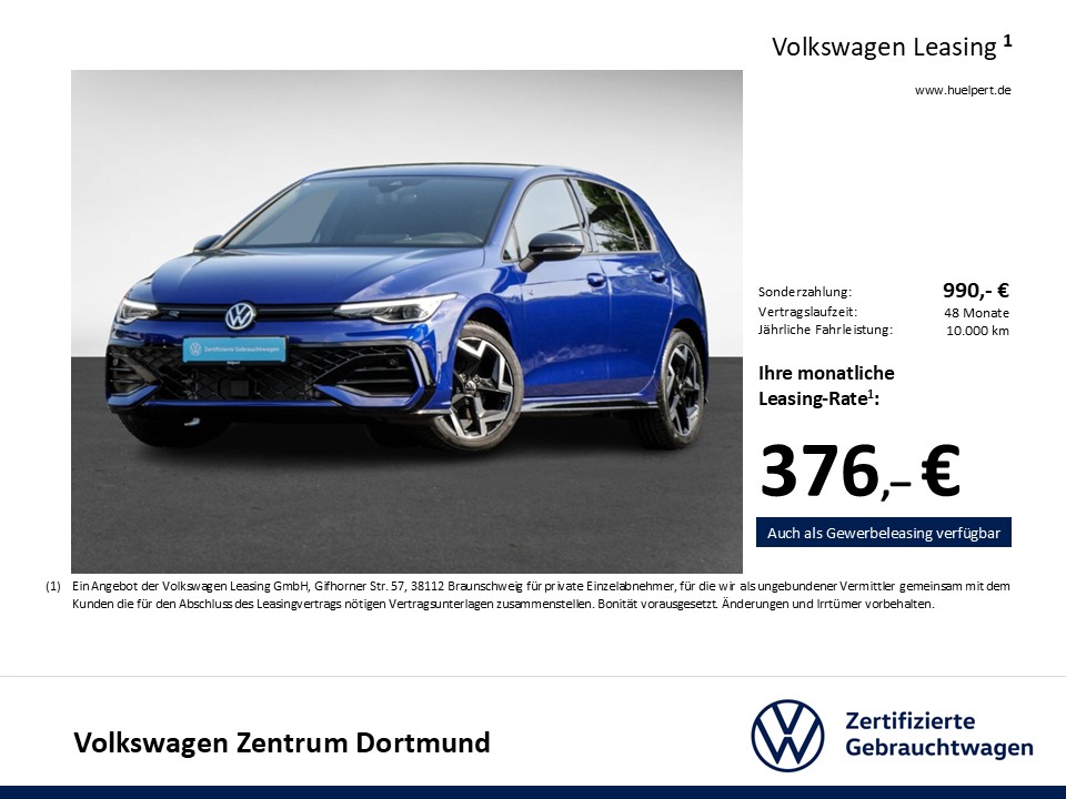 Volkswagen Golf VIII 2.0 R-LINE BLACKSTYLE FACELIFT CAM ACC