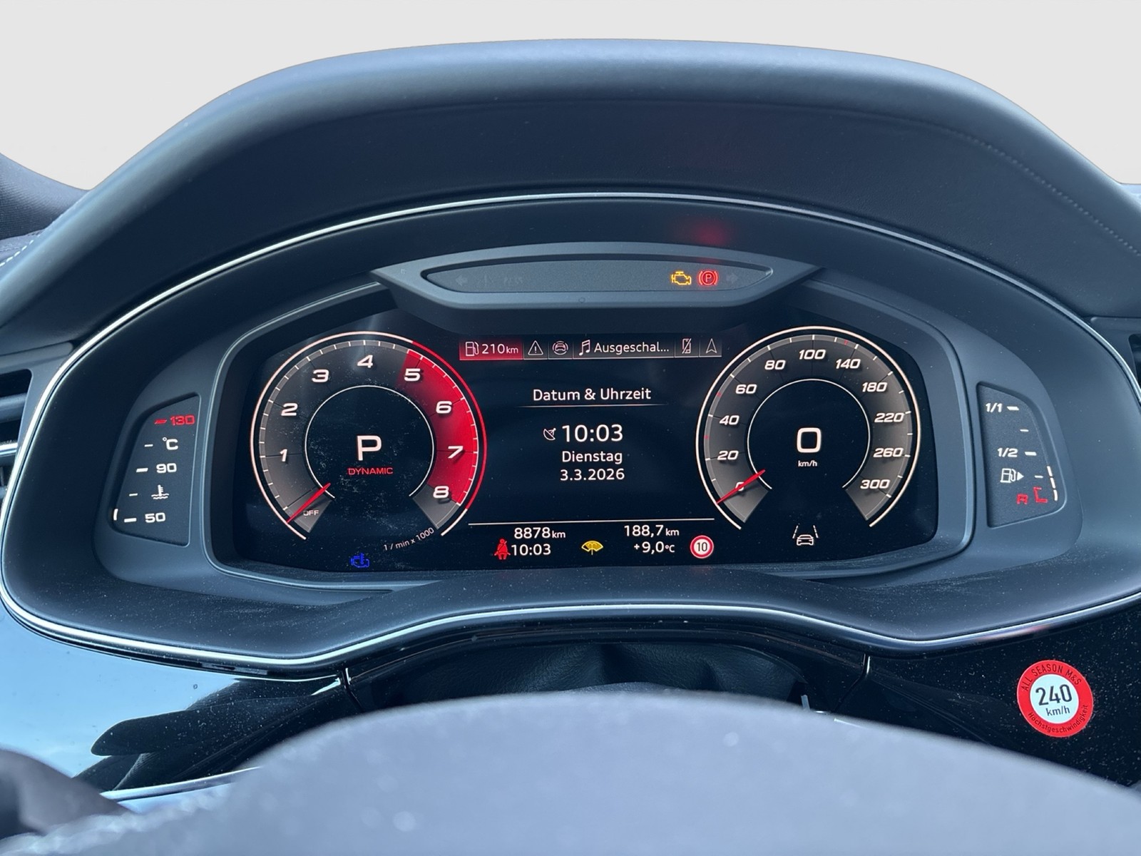 Audi SQ8 quattro BLACKPAK LASERLICHT LUFTFEDER 22"