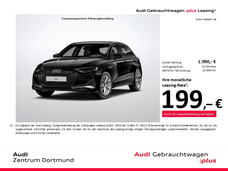 Audi A3 Sportback advanced SONOS CAM ACC HEADUP NAVI+