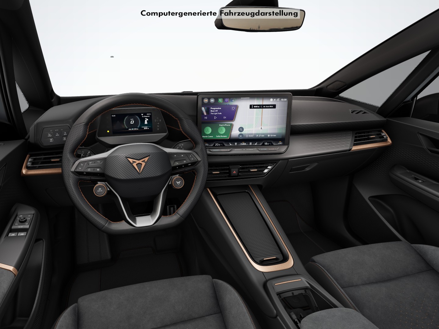 Cupra Born E-BOOST CAM ACC LM19 NAVI CARPLAY SITZHEIZ.