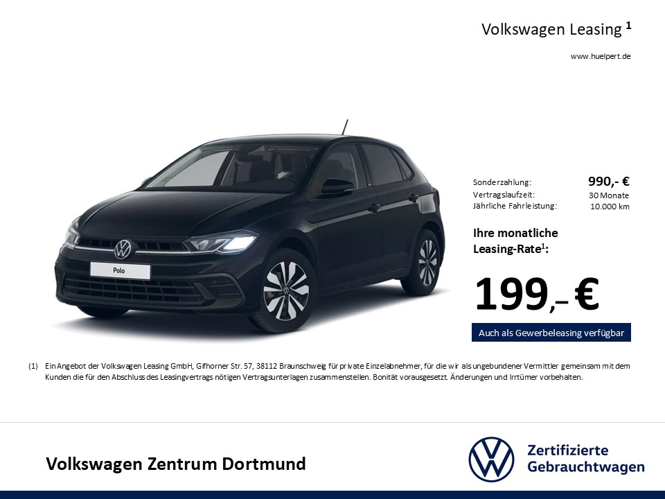 Volkswagen Polo VI 1.0 MOVE NAVI AHK CAM SITZHEIZUNG ALU