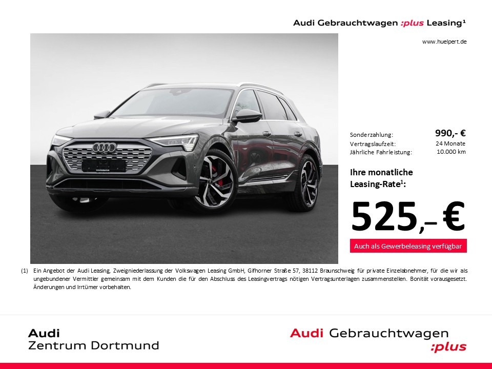 Audi Q8 e-tron 55 quattro advanced NAVI+ LM21 MATRIX