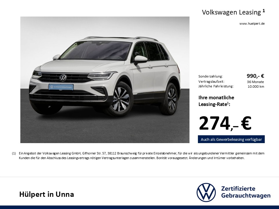 Volkswagen Tiguan 2.0 MOVE STANDHZ. PANO AHK CAM ACC LM17