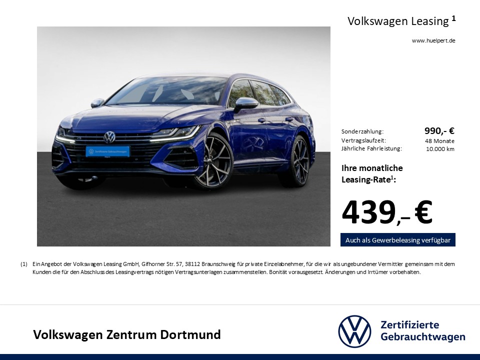 Volkswagen Arteon Shooting Brake 2.0 R 4X4 LEDER 360CAM 20Z