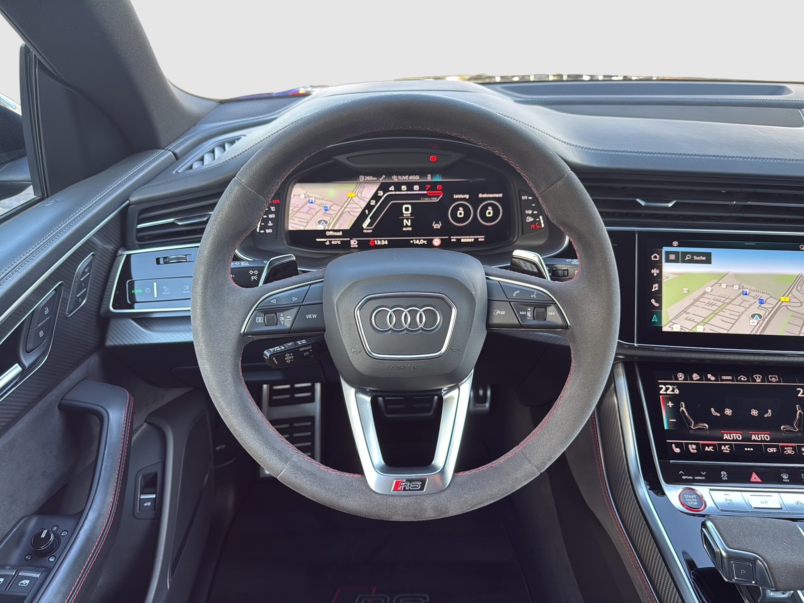 Audi RSQ8 quattro BLACKPAK B&O AHK 360CAM 23Z HEADUP