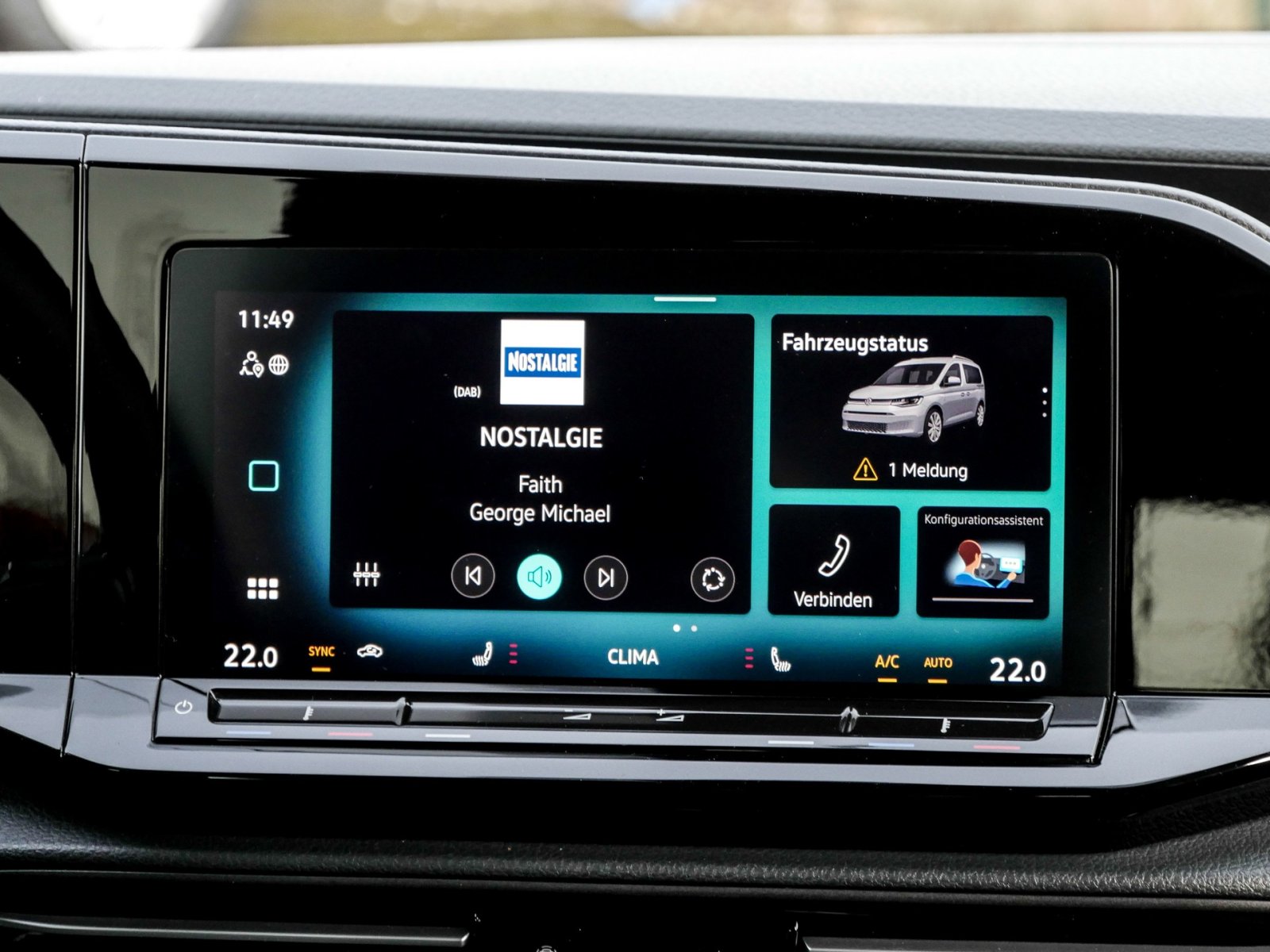 Volkswagen Caddy Maxi Style Standhzg LED 18 Art Velours