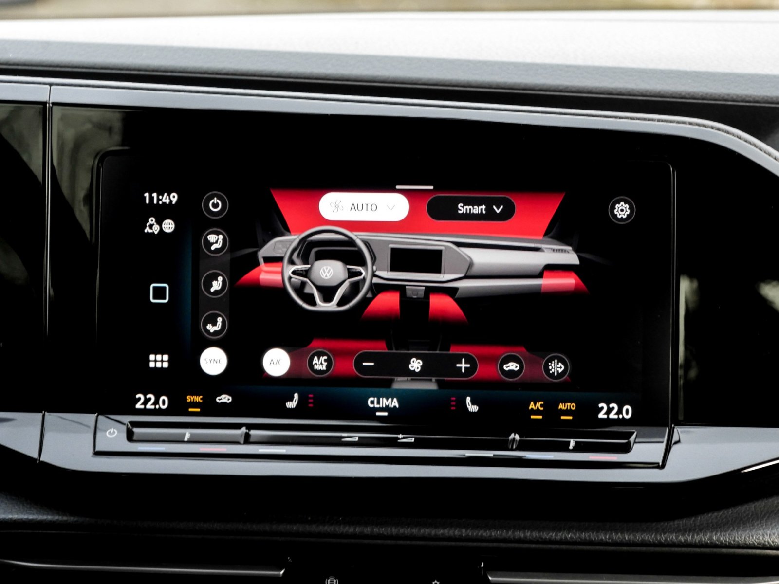 Volkswagen Caddy Maxi Style Standhzg LED 18 Art Velours