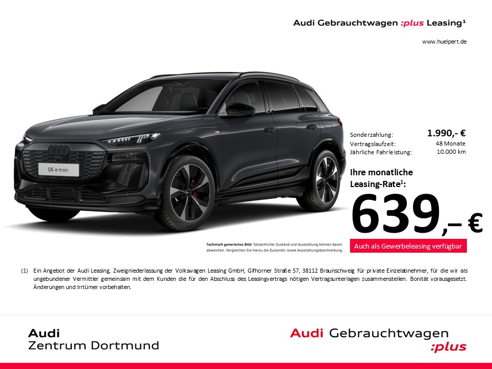 Audi Q6 e-tron quattro S LINE PANO B&O 360CAM ACC 21Z