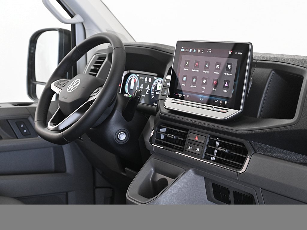 Volkswagen Crafter 35 Kasten MR HD Holzb. Navi AHK RFK Klima