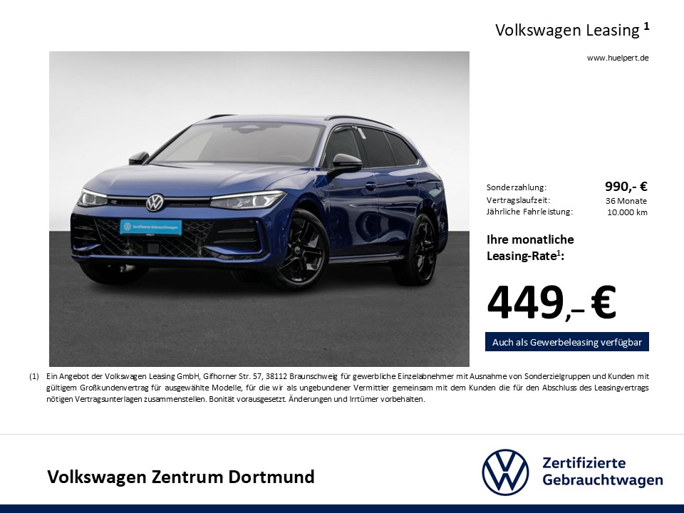 Volkswagen Passat Variant 1.5 HYBRID R-LINE NEUESMODELL AHK