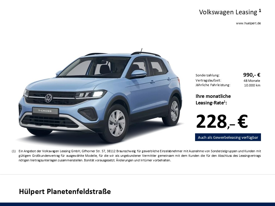 Volkswagen T-Cross 1.0 LIFE CAM ACC NAVI ALU SITZHEIZUNG