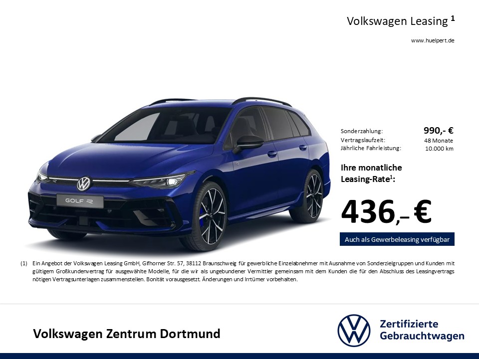 Volkswagen Golf Variant VIII 2.0 R 4X4 FACELIFT CAM ACC 19Z