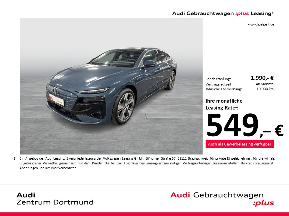 Audi A6 e-tron Sportback performance advanced PANO 20Z