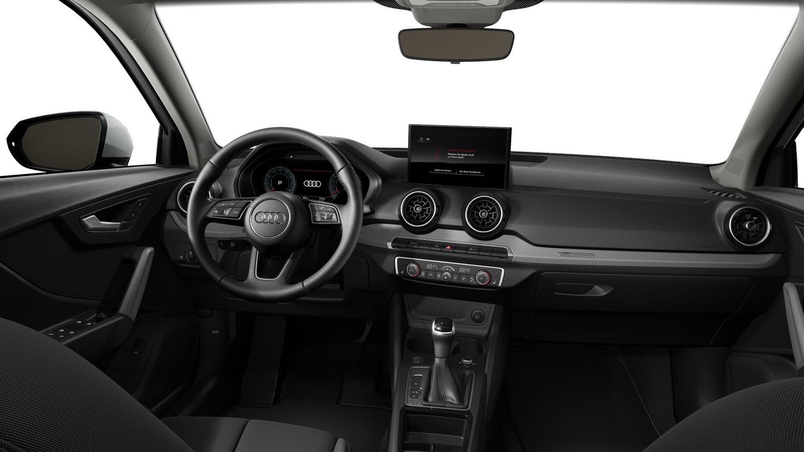 Audi Q2 35 advanced BLACKPAK CAM LM18 EKLAPPE CARPLAY