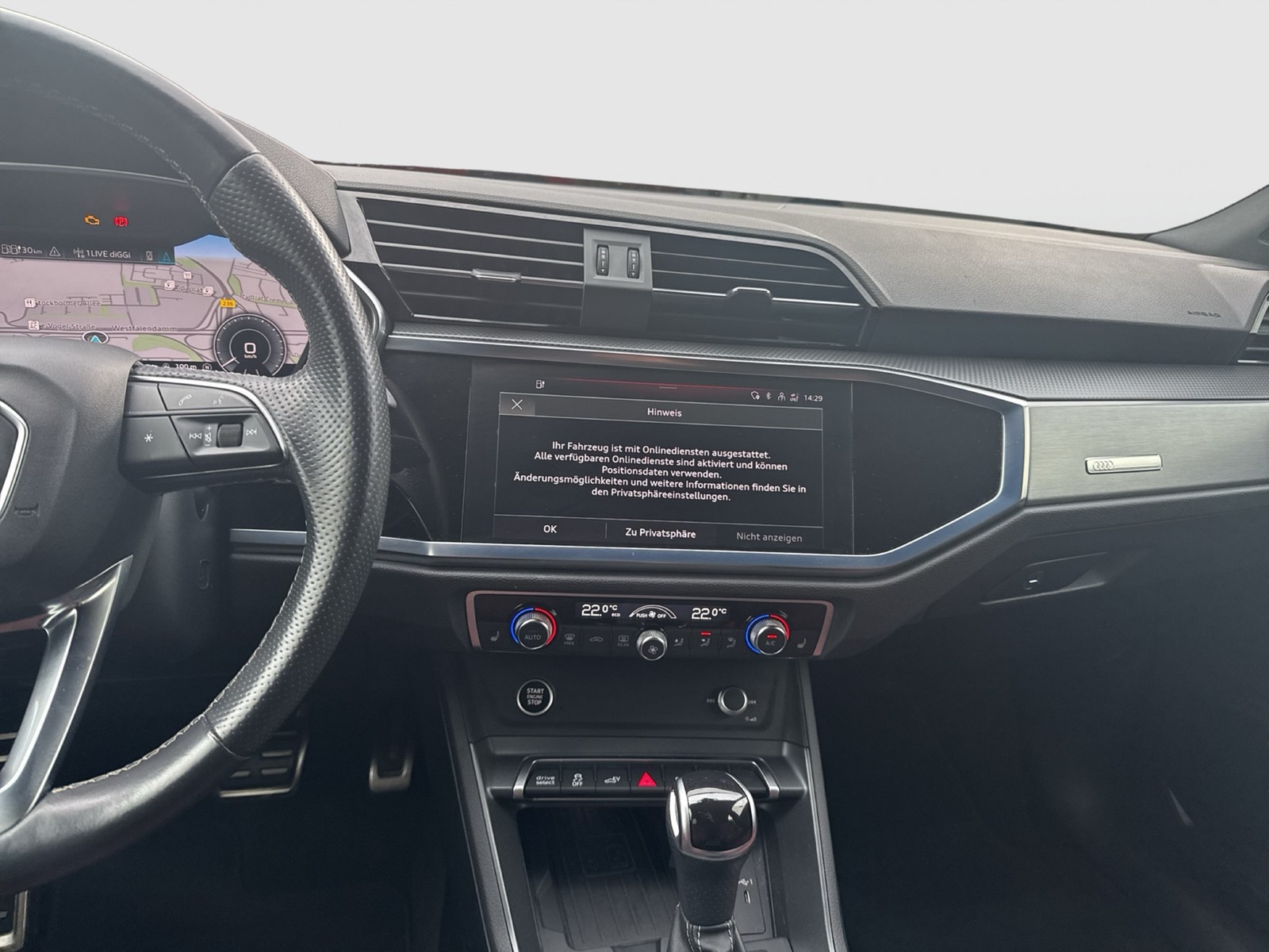 Audi Q3 Sportback 45 HYBRID S LINE BLACKPAK KAMERA eKLAPPE