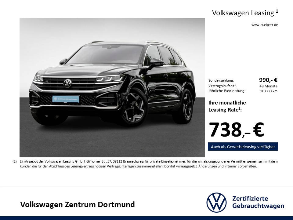 Volkswagen Touareg V6 R-LINE NEUES MODELL AHK CAM ACC LM19