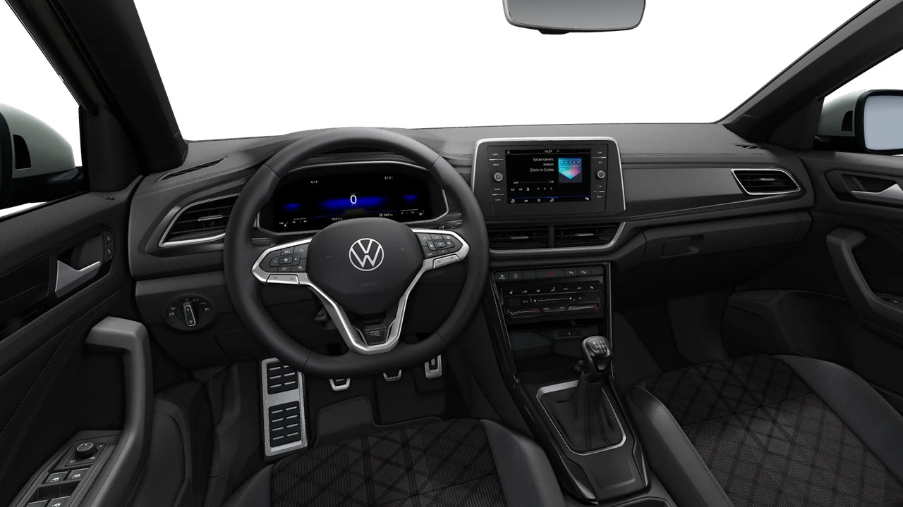 Volkswagen T-Roc 1.0 R-LINE CAM ACC CARPLAY LM17 LED+