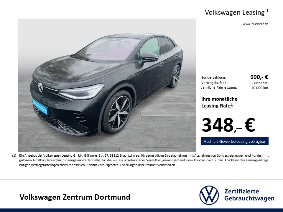 Volkswagen ID.5 GTX 4X4 WÄRMEPUMPE AHK CAM ACC LM20 NAVI