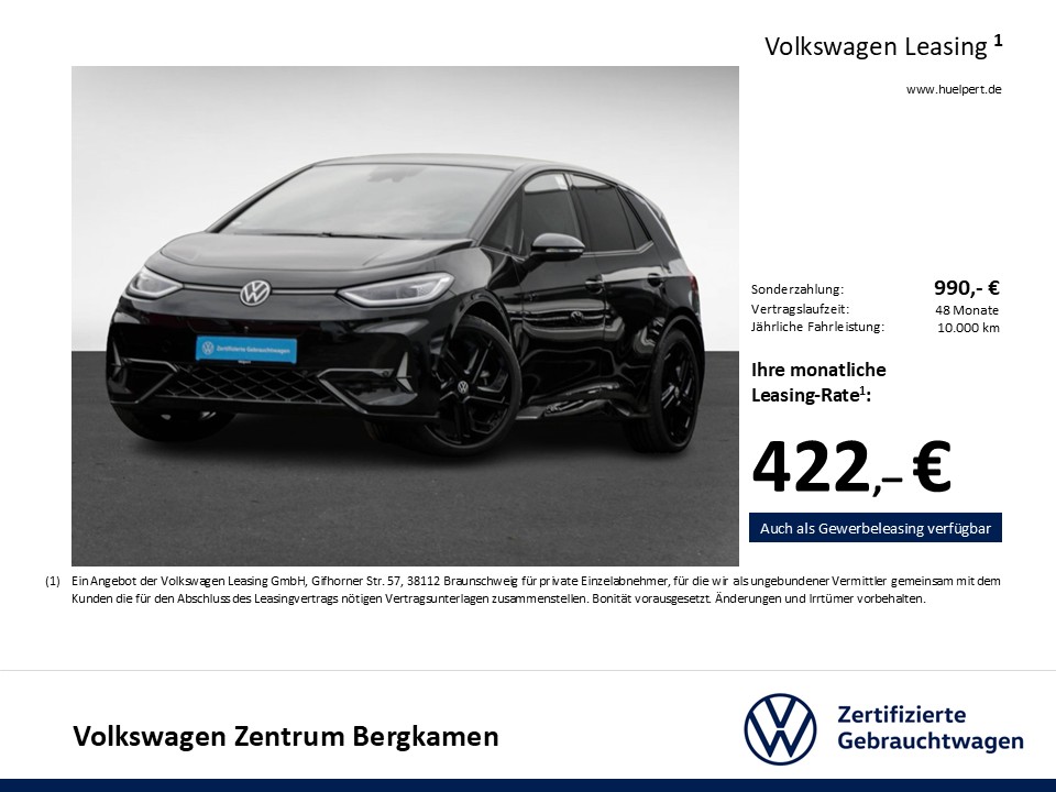 Volkswagen ID.3 GTX PERFORMANCE WÄRMEPUMPE PANO 360CAM LM20