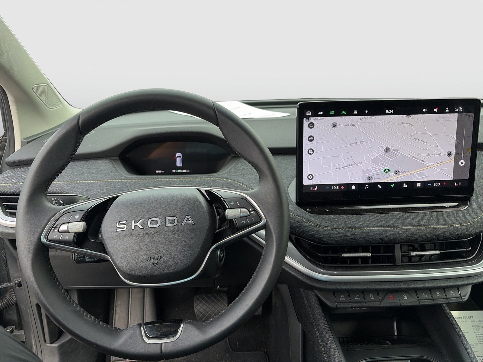 Skoda Elroq 85 LOFT WÄRMEPUMPE AHK CAM ACC LM19 MATRIX