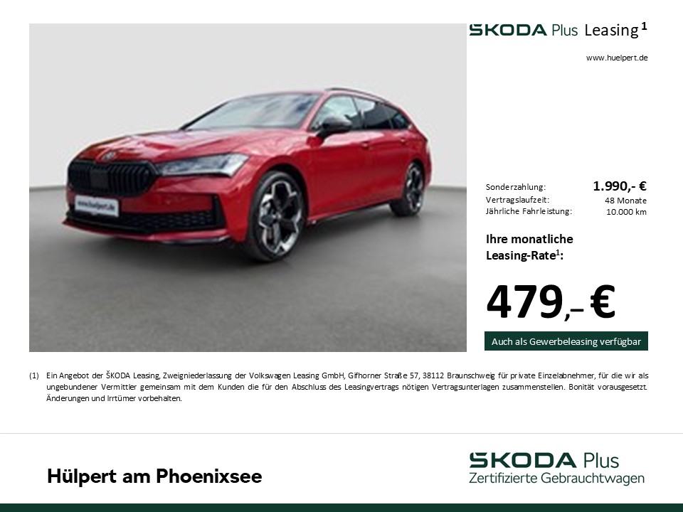 Skoda Superb Combi 1.5 iV SPORTLINE AHK 360°CAM LM19