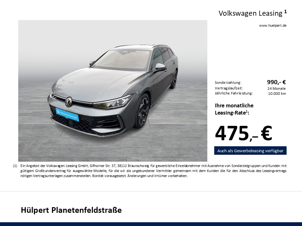 Volkswagen Passat Variant 2.0 R-LINE 4X4 NEUES MODELL PANO